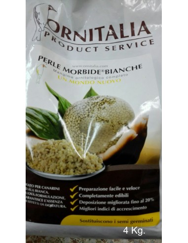 PERLE MORBIDE BIANCHE 4 KG.