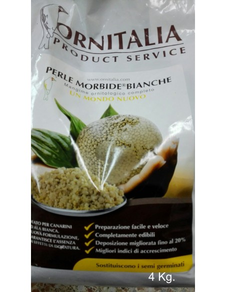 PERLE MORBIDE BIANCHE 4 KG.
