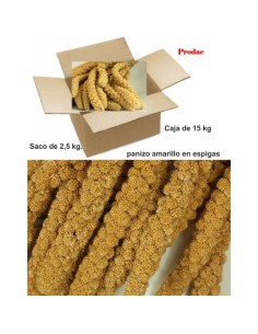 PANIZO EN ESPIGAS 15 KG.
