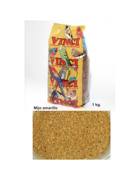 MIJO AMARILLO VINCI 25 KG. MIJO AMARILLO VINCI 25 KG.