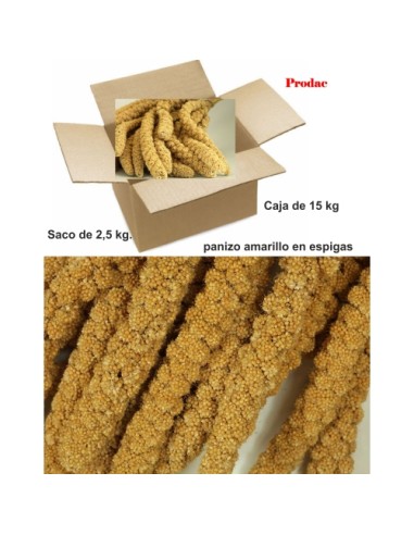 PANIZO EN ESPIGAS 2,5 KG.PRODAC