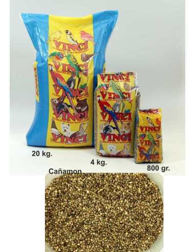CAÑAMON VINCI 20 KG.