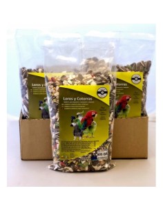 LOROS Y COTORRAS 3 KG. PRODAC