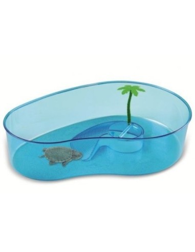 TORTUGUERA OVAL CON PALMERA