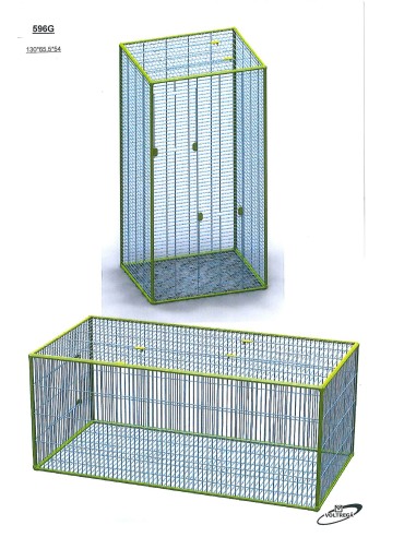 PARQUE CERRADO 596 GRIS (130x65,5x54cm.)