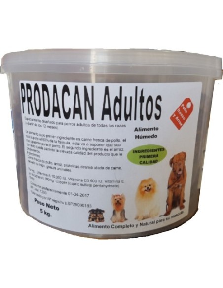 PRODACAN ADULTOS 10 KG.. SACO A GRANEL