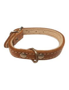 COLLAR CUERO VAQUETA DOBLE 65X3CM