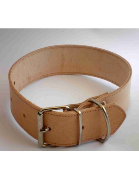 COLLAR CUERO VAQUETA DOBLE 65X3CM