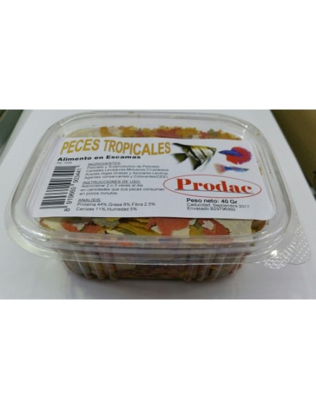 PECES TROPICALES 1 KG. PRODAC PECES TROPICALES 1 KG. PRODAC