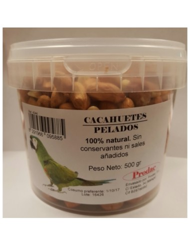 CACAHUETES PELADOS 4 KG.PRODAC