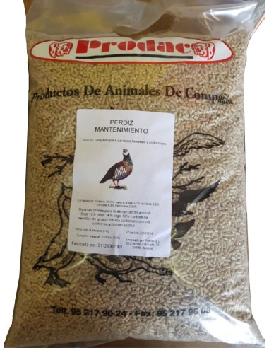 PERDICES MANTENIMIENTO 5 KG.PRODAC