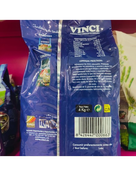 CONEJO ENANO VINCI 10 KG. CONEJO ENANO VINCI 10 KG.