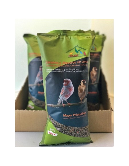 CANARIOS SIN AVENA FAUNAMIX 1 KG.