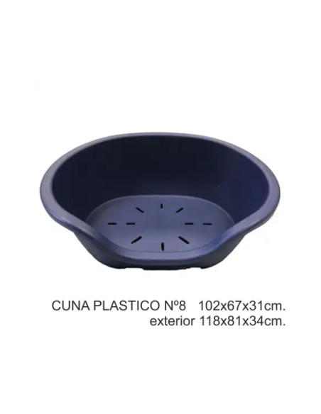CUNA PLASTICO Nº7 87X57X28,5CM. CUNA PLASTICO Nº7 87X57X28,5CM.