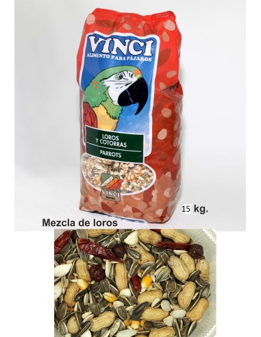 LOROS VINCI 15 KG.