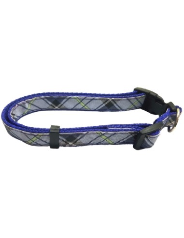 COLLAR NYLON 20MM 35-50CM.GALES AZUL