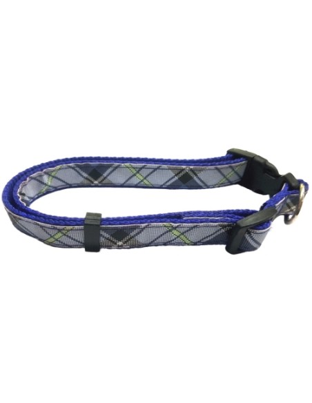 COLLAR NYLON 20MM 35-50CM.GALES AZUL