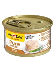 LATA GIMDOG Pure Delight Pollo, 85gr.