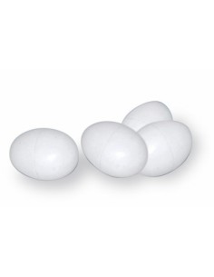 HUEVOS DE PLASTICO PALOMAS