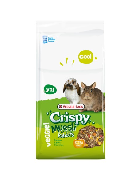 CONEJO CRISPY MUESLI 9 KG. VERSELE-LAGA
