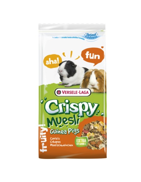 COBAYA CRISPY MUESLI 9 KG. VERSELE-LAGA