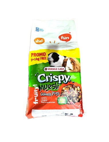 COBAYA CRISPY MUESLI 2.5 KG. VERSELE-LAGA