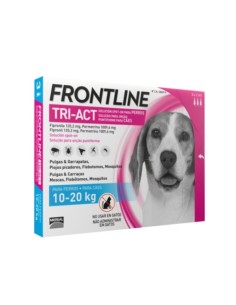 FRONTLINE TRI-ACT 10-20 KG. M 6 PIPETAS