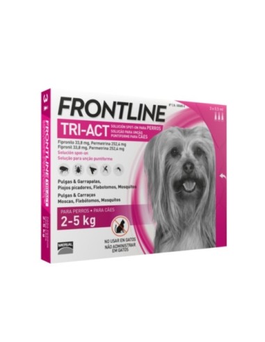 FRONTLINE TRI-ACT 10-20 KG. M 6 PIPETAS