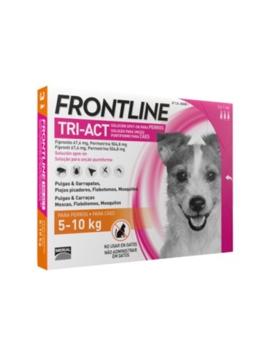 FRONTLINE TRI-ACT 40-60 KG. XL 6 PIPETAS
