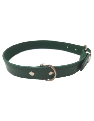 COLLAR CUERO LISO ROJO 55X2.5CM VMD