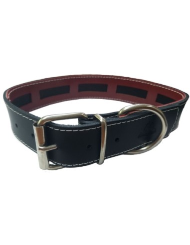 COLLAR CUERO PROTEC MARRON 45x3cm