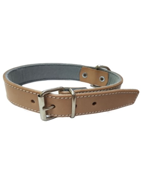 COLLAR CUERO VAQUETA 55X3CM COLLAR CUERO VAQUETA 55X3CM