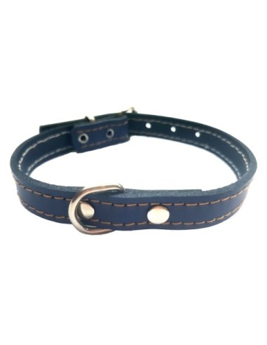 COLLAR CUERO ROJO LAURA MOD.53 1,5X 28CM.