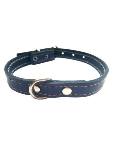 COLLAR CUERO ROJO LAURA MOD.53 1,5X 28CM.