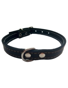 COLLAR CUERO AZUL LAURA MOD.53 1,5X 35CM.