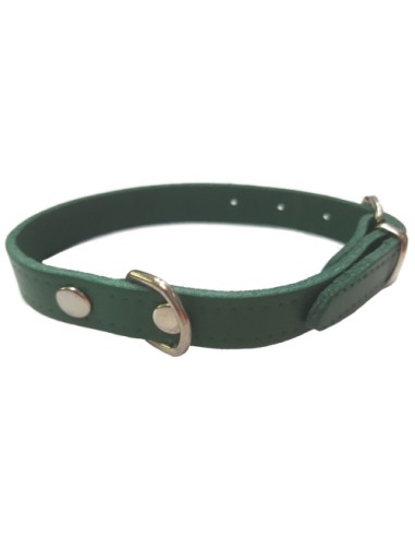 COLLAR CUERO LISO ROJO 45X1.8CM VMD