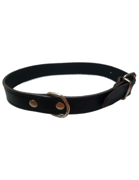 COLLAR CUERO LISO ROJO 45X1.8CM VMD