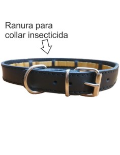 COLLAR PROTECT CUERO NATURAL 55x2.5cm