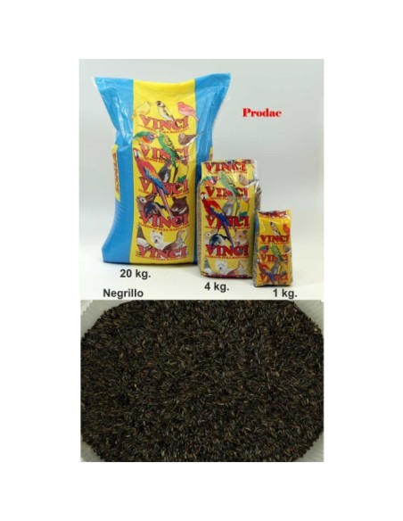 NEGRILLO Vinci 25 Kg. NEGRILLO Vinci 25 Kg.