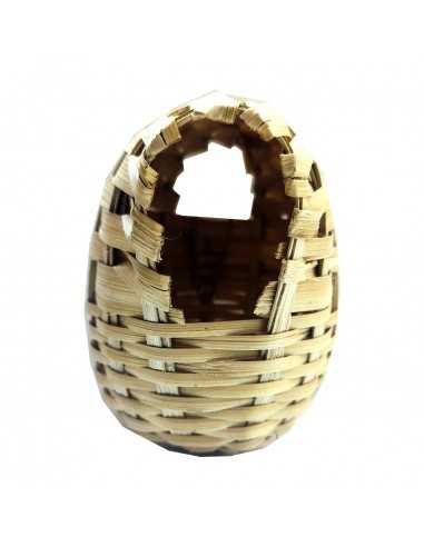 NIDO EXOTICO BAMBU Pequeño 8.5x9x11cm