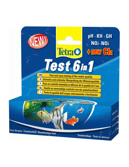 TETRATEST 6 EN 1 (NO2,NO3,PH,KH,GH)