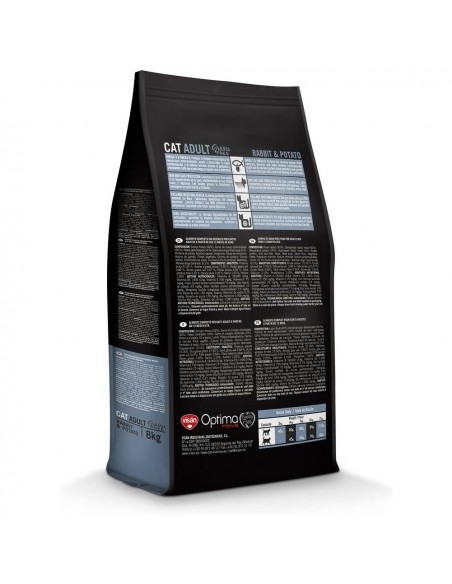 OPTIMA NOVA CAT ADULT RABBIT PATATA 2 Kg.