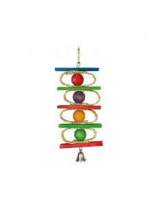 AROS BOLAS DE COLORES Y CAMPANA