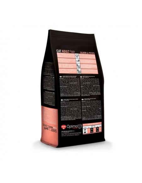 OPTIMA NOVA CAT ADULT SALMON PATATA 2 KG.