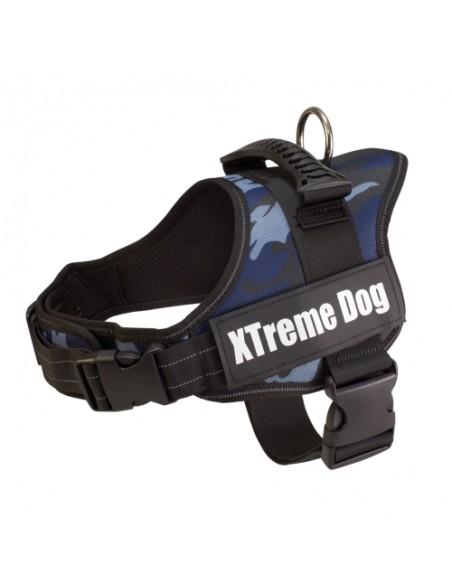 ARNES XTREME DOG CAMO AZUL M (61-81cm)