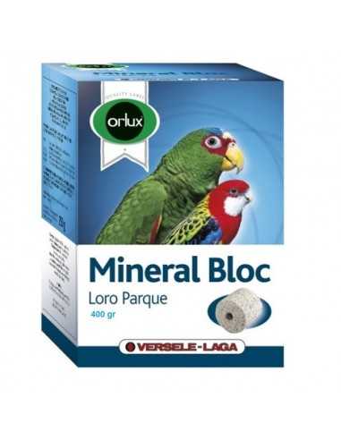 BLOQUE MINERAL LOROPARK 400GR.