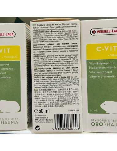 VITAMINAS ROEDORES C-VIT 50 ML.