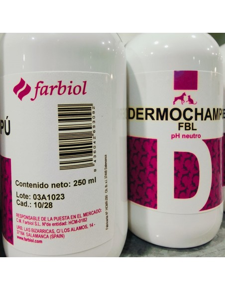 DERMOCHAMPU Perros y Gatos 250ml. FBL DERMOCHAMPU Perros y Gatos 250ml. FBL