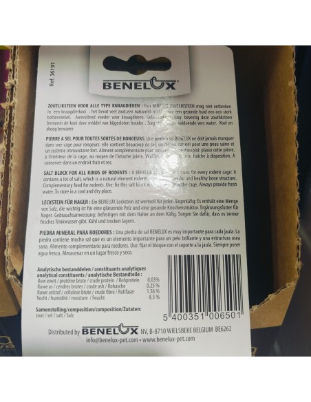 RUEDA DE SAL 50 gr.Blister.Benelux