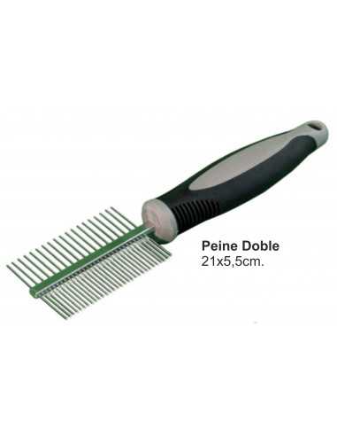PEINE DOBLE 21x5,5cm.